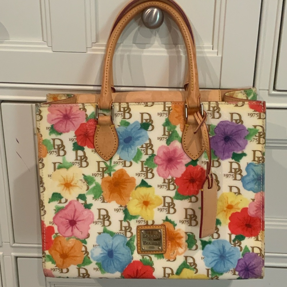 Dooney & Bourke Floral Print Tote Bag